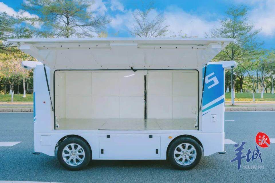 無人駕駛物流車廣州南沙上路測試，智慧物流新篇章開啟